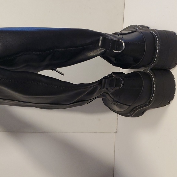 Sam Edelman Lerue Women's Black Over the Knee High Boots Size 7.5 NWOT'S - Picture 5 of 11
